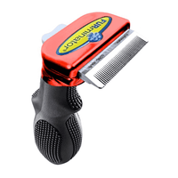 Furminator - Metallic Red - Dog Small Long Hair