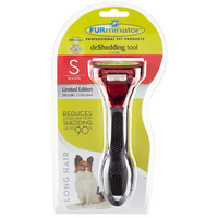 Furminator - Metallic Red - Dog Small Long Hair