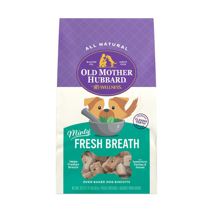 Minty Fresh Breath Dog Treats Old Mother Hubbard Teddys