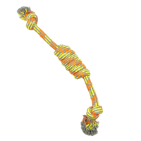 Tug Rope Dog Toy - Orange / Yellow