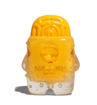 ZeeDog Brain Fried Banana chew toy with brains on top