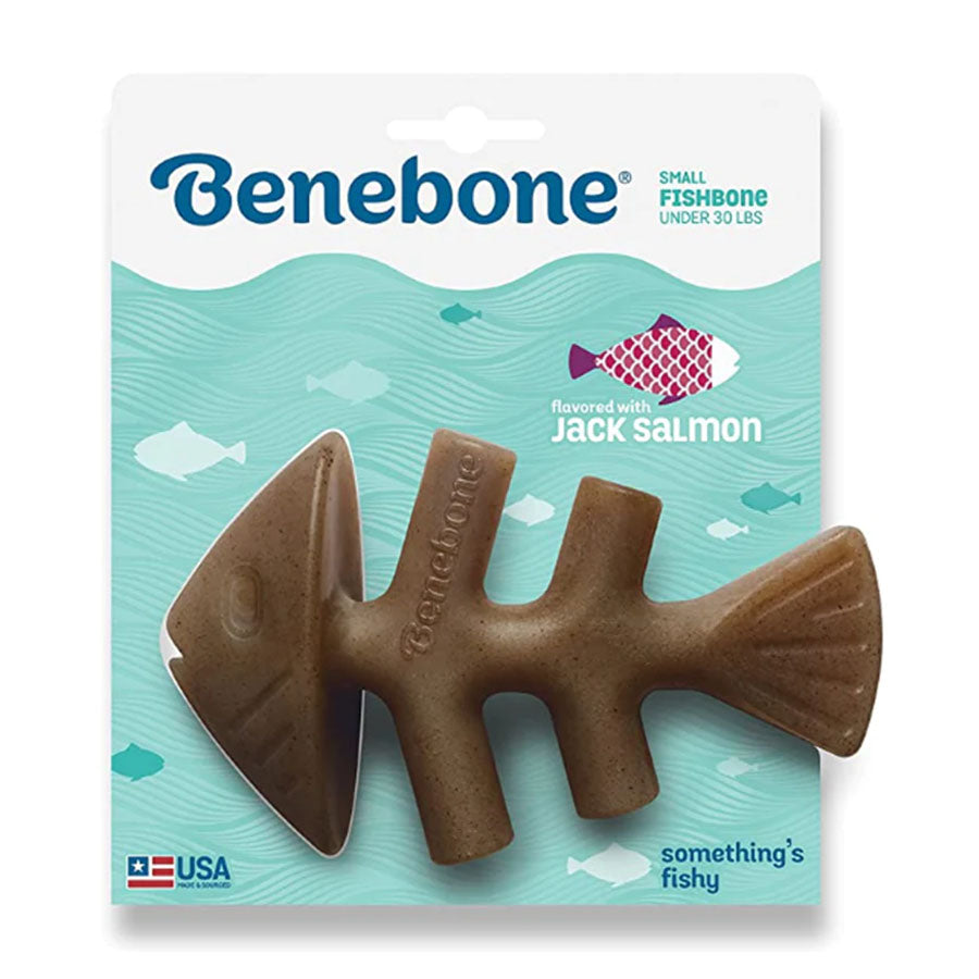 Benebone Fishbone Chew Toy