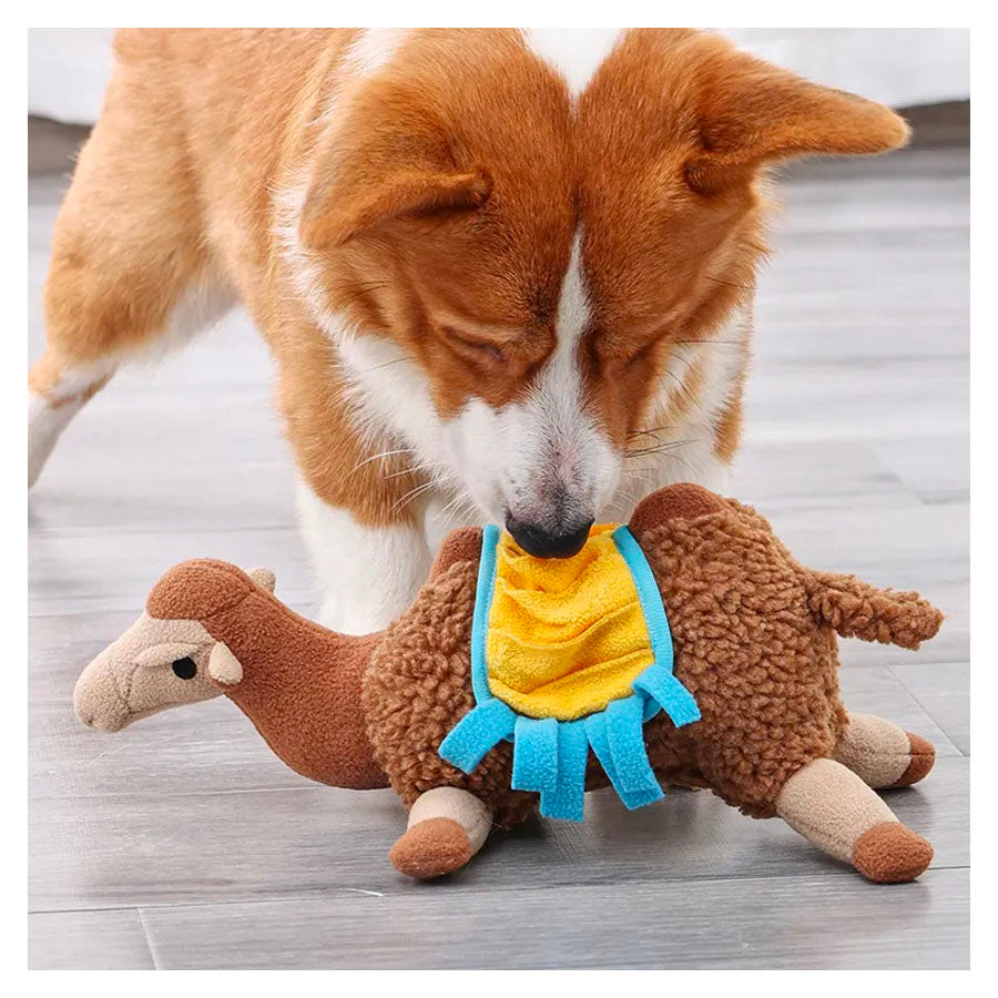Camel Themed Dog Snuffle Toy