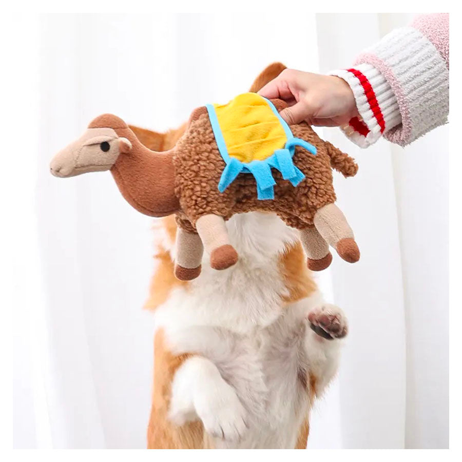 Camel Themed Dog Snuffle Toy