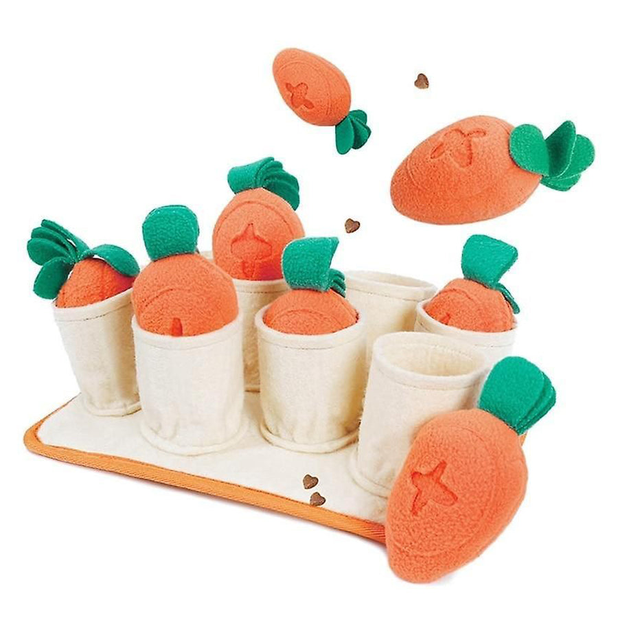 Doglemi Carrot Garden Dog Snuffle Toy / Mat 1