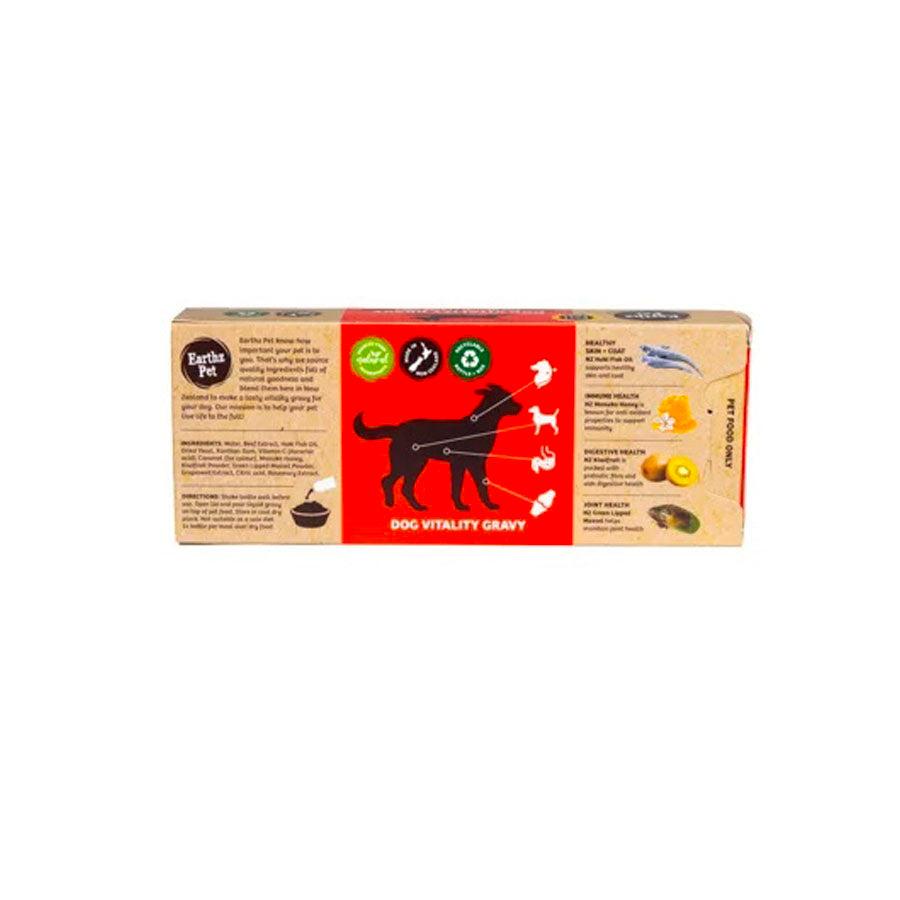 Earthz Pet Hearty Beef Dog Vitality Gravy
