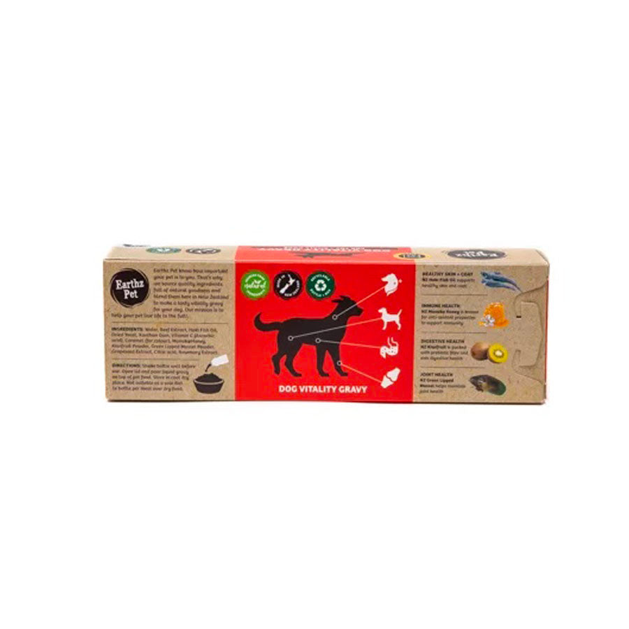 Earthz Pet Hearty Beef Dog Vitality Gravy