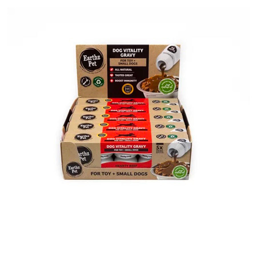 Earthz Pet Hearty Beef Dog Vitality Gravy