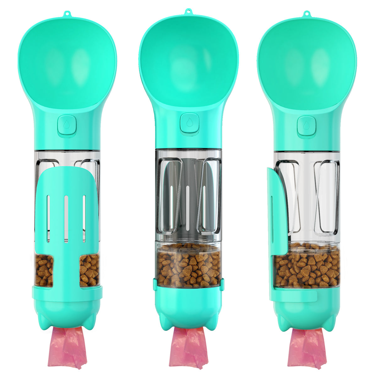 PetBrands Multi-functional Dog Drink Bottle, Feeder and Bags 1