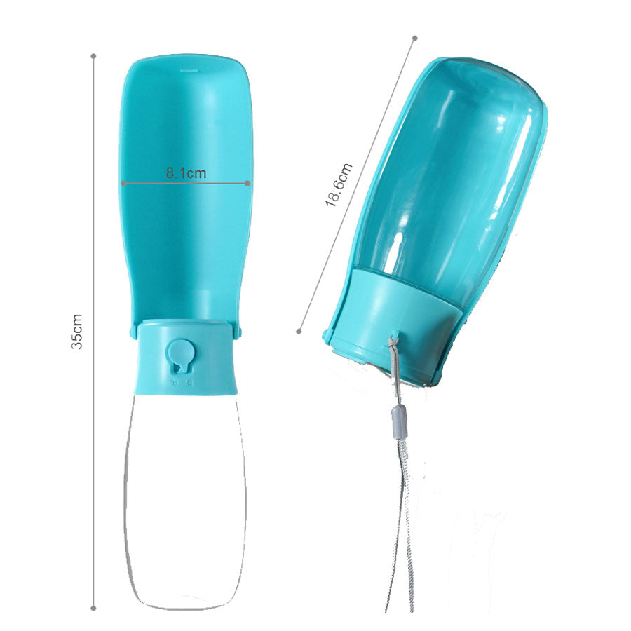 Portable Foldable Durable ABS Dog Water Bottle