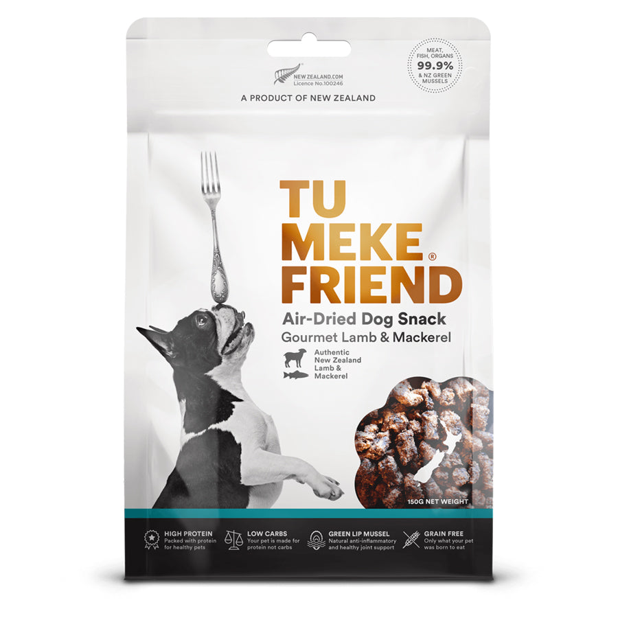 Gourmet Lamb & Mackerel - Dog Snacks | Tu Meke Friend 1