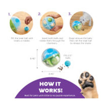 A-Maze Ball Dog Puzzle Treat Dispensing Toy | Outward Hound