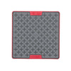 A red square hard case rubber mat with plus signs inside.