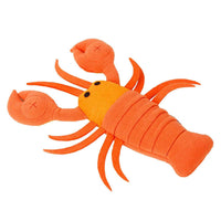 Lobster design dog snuffle toy