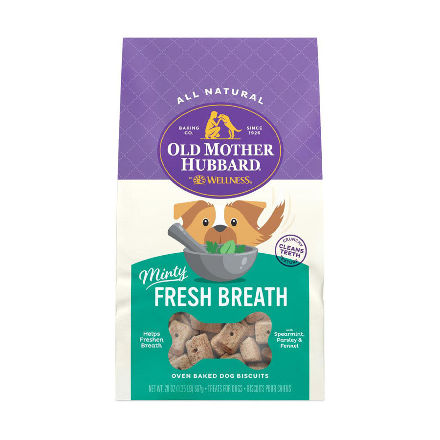 Minty Fresh Breath Dog Treats | Old Mother Hubbard