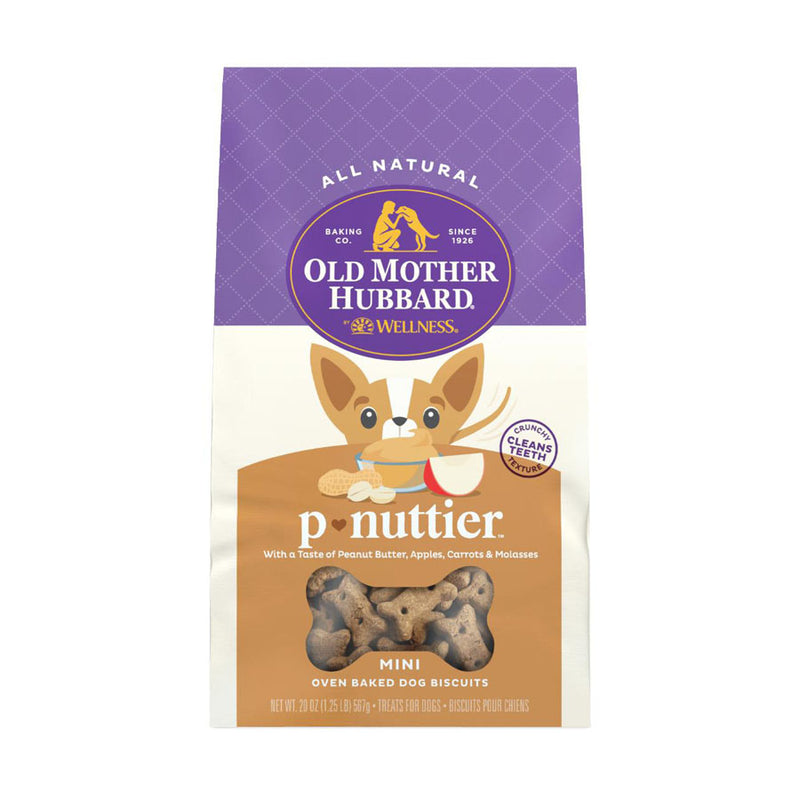 P-Nuttier Mini Dog Treats | Old Mother Hubbard