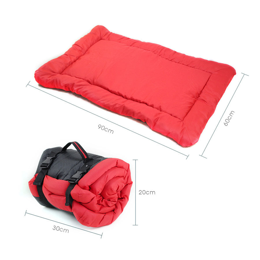 Roll up travel dog sales bed