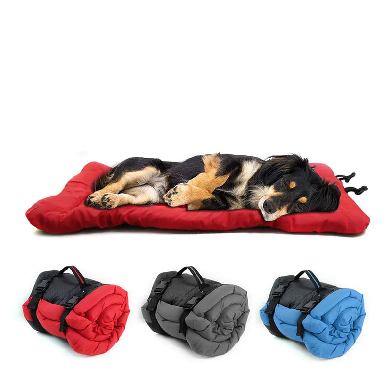 Water-Resistant Roll-up Travel Dog Bed