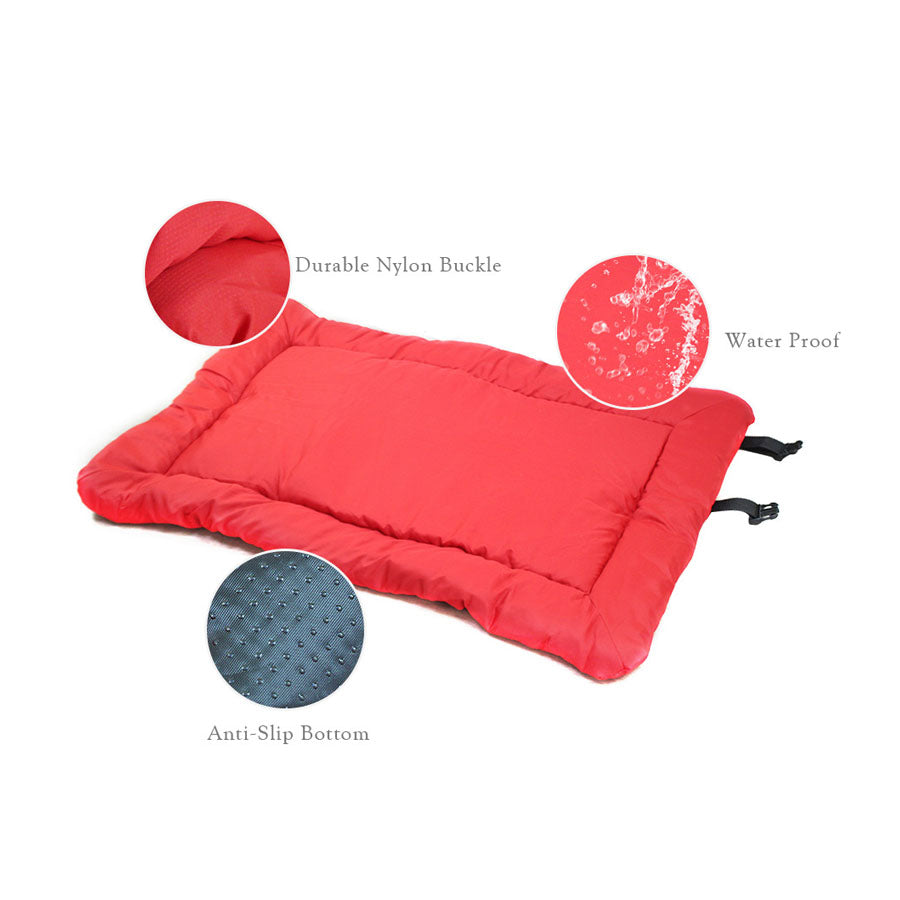 Water-Resistant Roll-up Travel Dog Bed