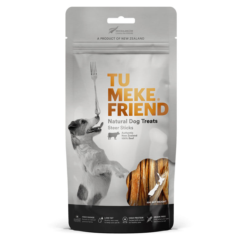 Steer Stick - Air Dried Dog Food | Tu Meke Friend