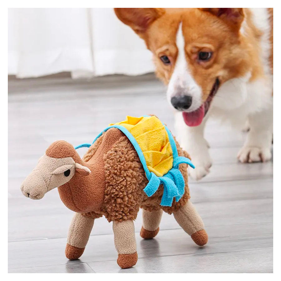 Camel Themed Dog Snuffle Toy