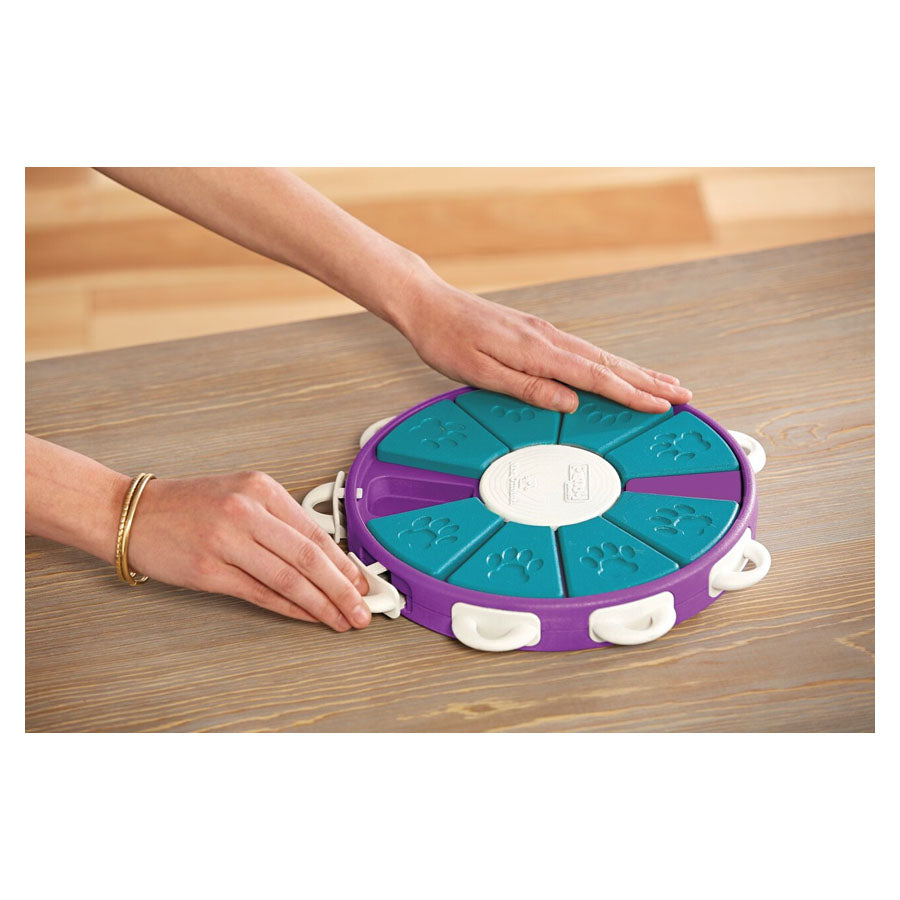 Nina Ottosson Twister Purple Puzzle Dog Toy