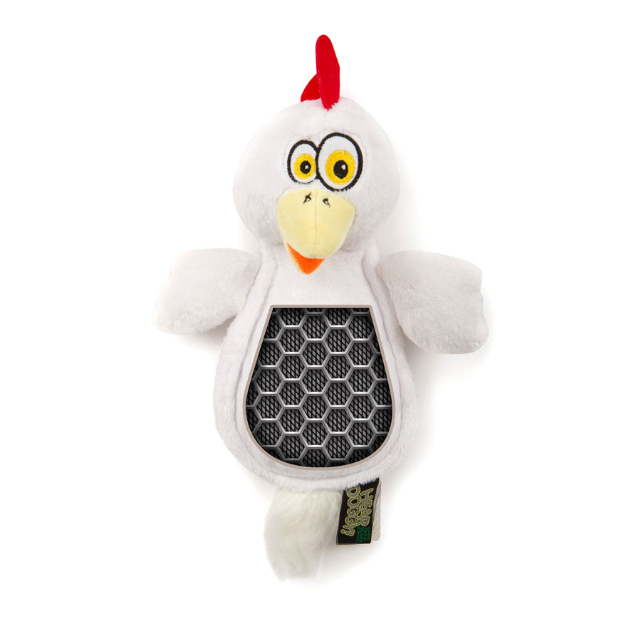 Hear Doggy! Chicken Ultrasonic Silent Squeak Dog Toy
