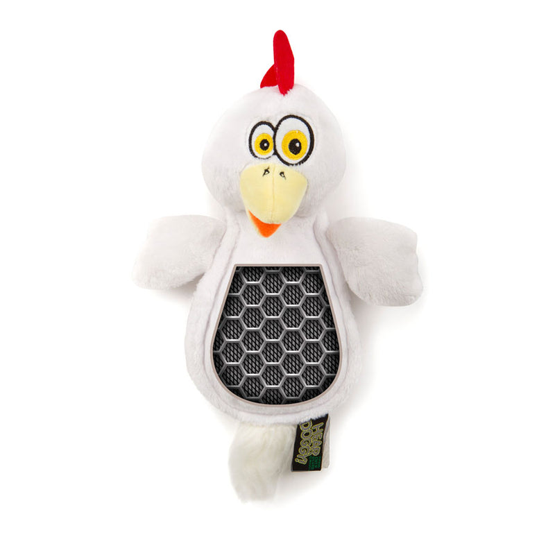 Hear Doggy! Chicken Ultrasonic Silent Squeak Dog Toy
