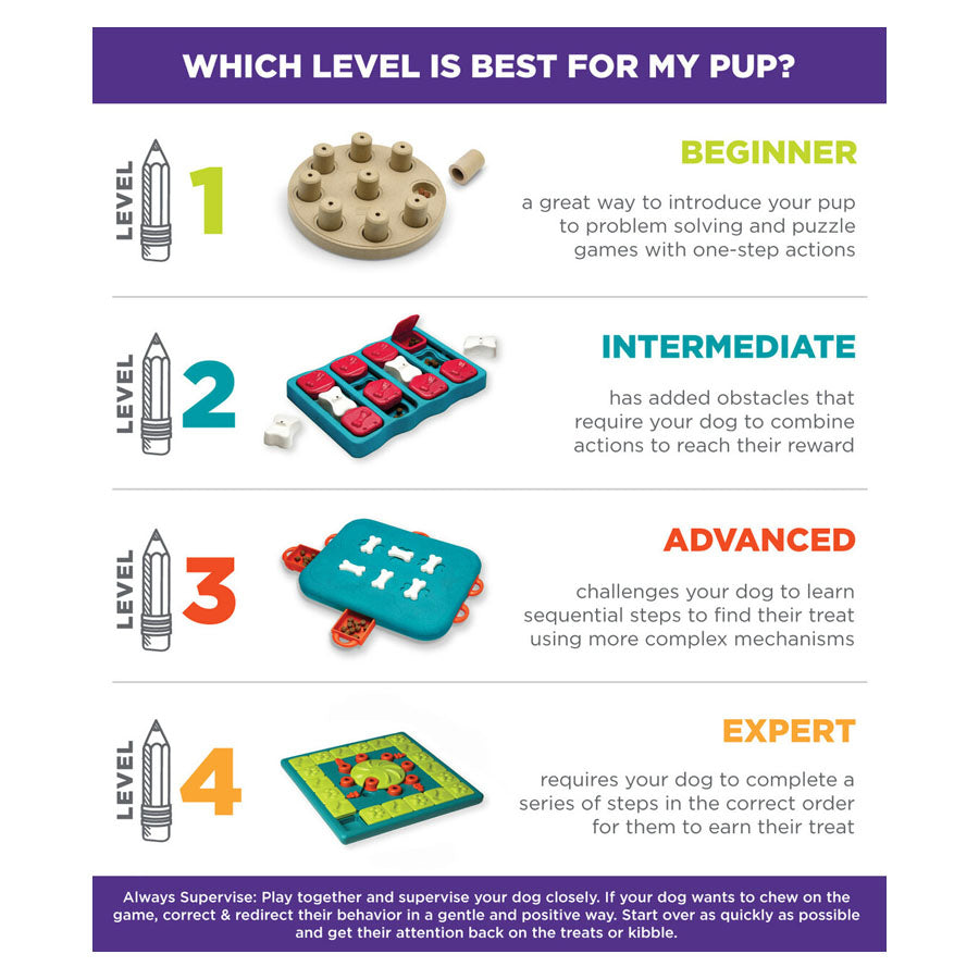 Nina Ottosson Challenge Slider Puzzle Dog Toy – Teddys