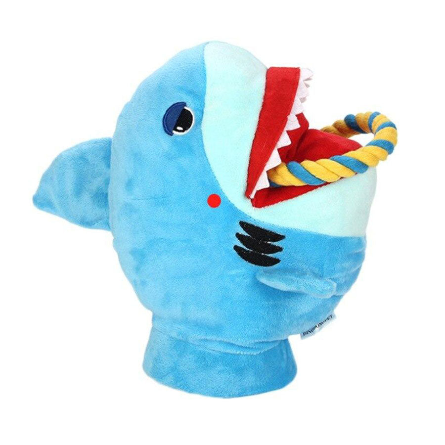 Shark Themed Dog Tug of War Toy
