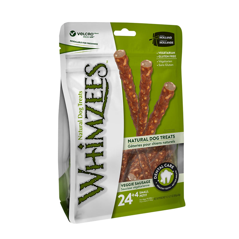 Whimzees Vege Sausage Dental Chews – Teddys