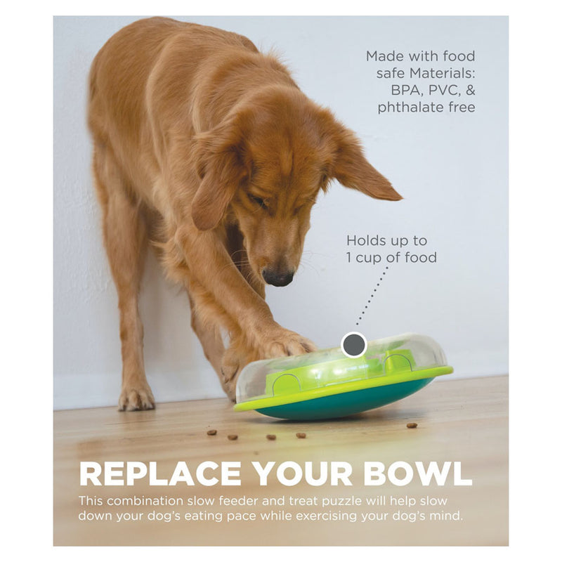 Nina Ottosson Wobble Bowl Interactive Treat Puzzle Dog Toy